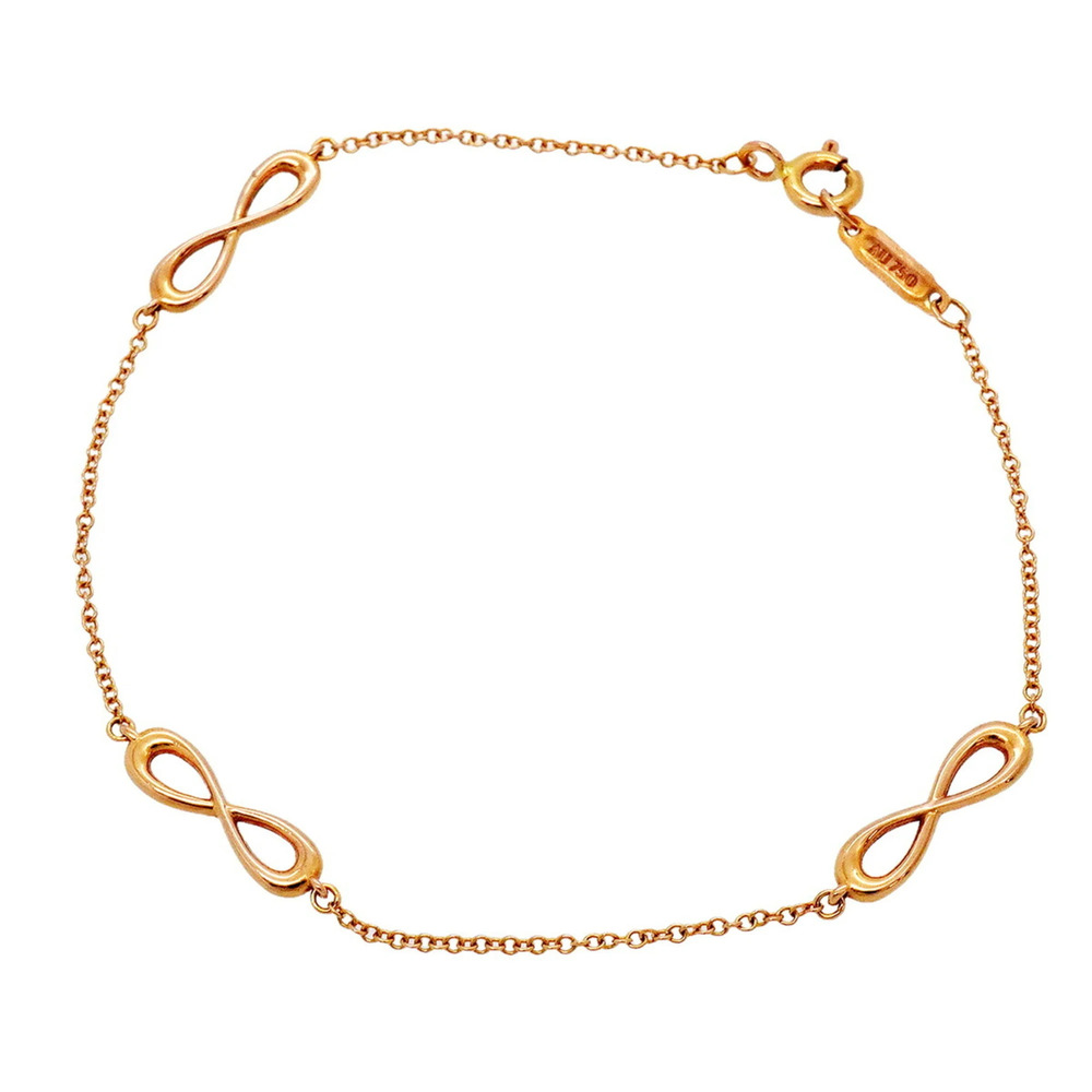 TIFFANY & CO. 18k Gold Charm Bracelet